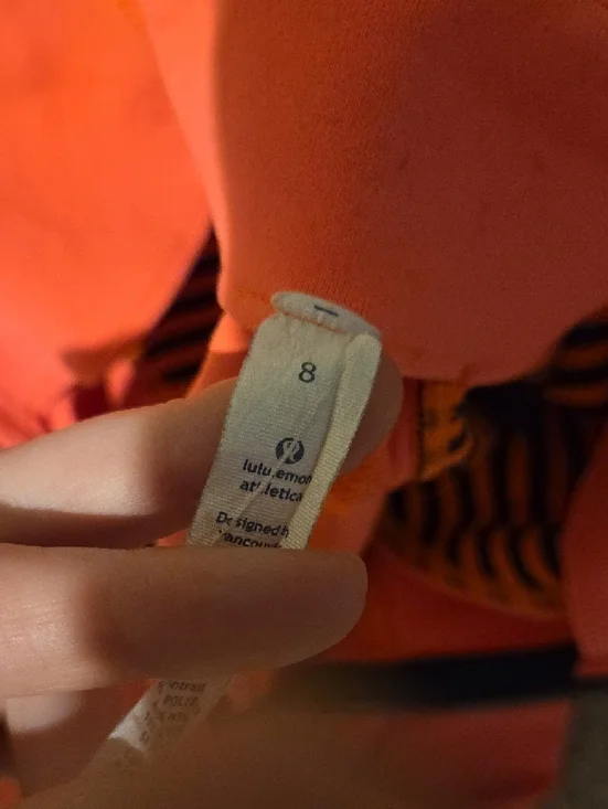 Lululemon Coral/Orange Jacket - Picture 3 of 3